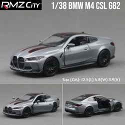 1:38 Scale Diecast Alloy & Plastic Sports Car Model (Grey)