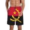 Men's Angola Flag Angolan Beach Pants Shorts Surfing M-2XL Polyester Swimwear Running 1