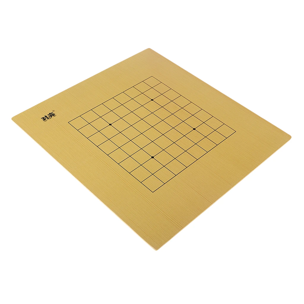 

Children s Double Sided Wooden Weiqi Game Board Checkerboard Go Chessboard