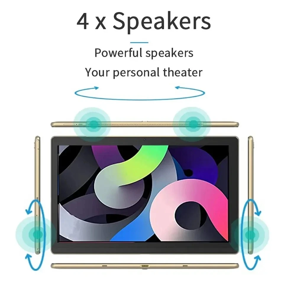 대형 스크린 14.1 인치 태블릿 PC, 안드로이드 12 태블릿, 12 + 256GB 전화 통화, 블루투스 5G 와이파이 패드, 교육 악보 주방용