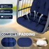 Patio Rattan Wicker Hanging Swing Egg Chair Hammock Chair for Porch Garden,Thickened Aluminum Alloy Steel Frame 2