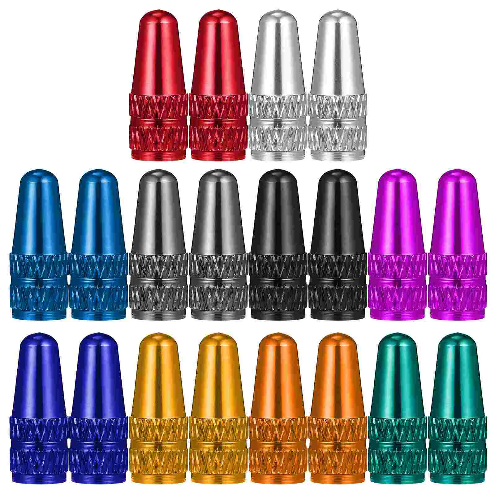 

Caps S Tire Presta French Bike Cap Stem Aluminum Alloy Style Core Nuts