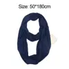 Bib Men Women Shawl Wraps Neck Warmer Circle Loop Scarves Hidden Zip Pocket Infinity Scarf Scarves 6