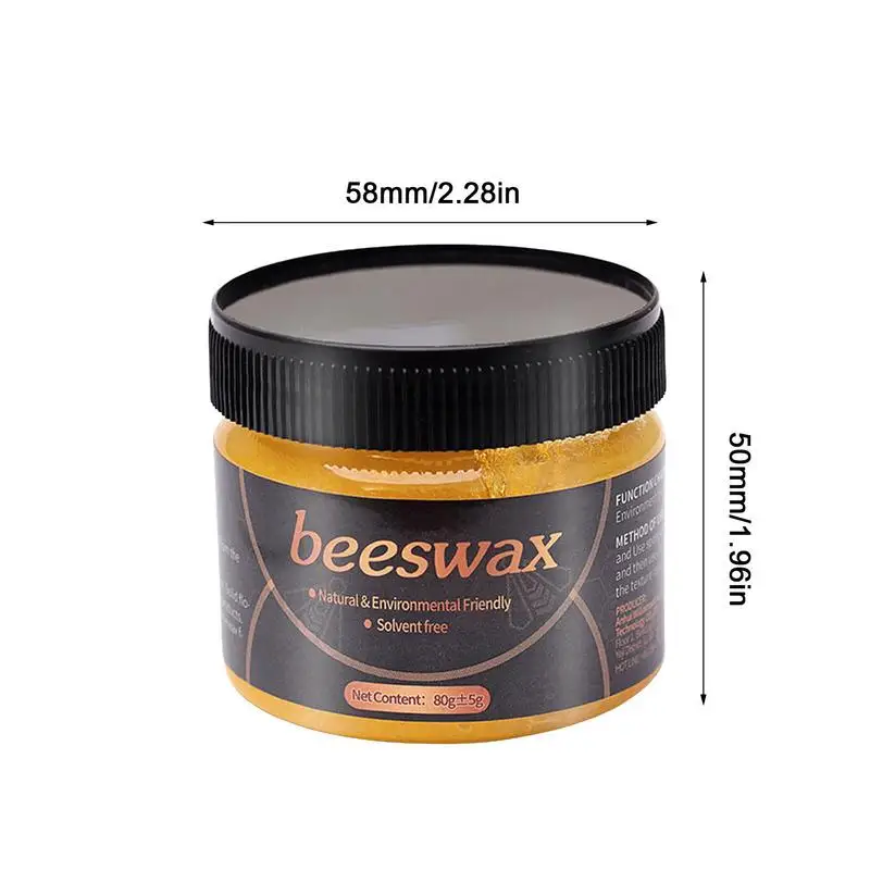Wood Seasoning Beewax Furniture Beeswax Polish Wood Floor Furniture Cleaner Wear-Resistant Wax Furniture Care Home Cleaning 6