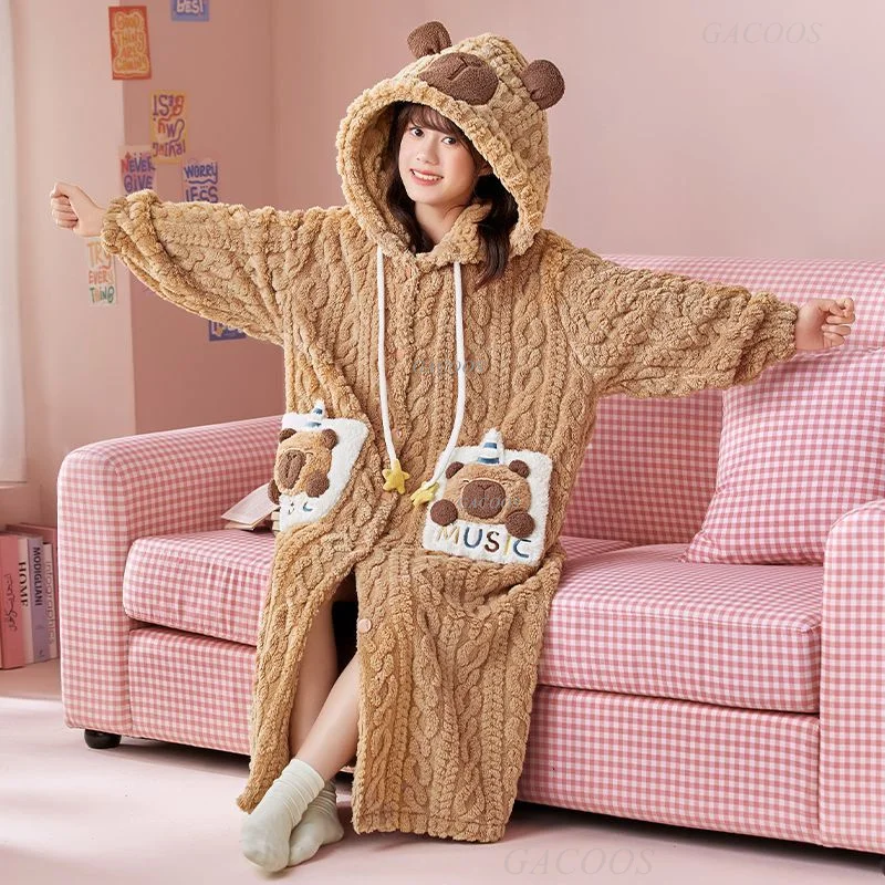 Kids Monkey 3D Animal Bathrobe - Fleece Dressing Gown For Boys & Girls Kids Monkey 3D Animal Bathrobe - Fleece Dressing Gown For Boys & Girls
