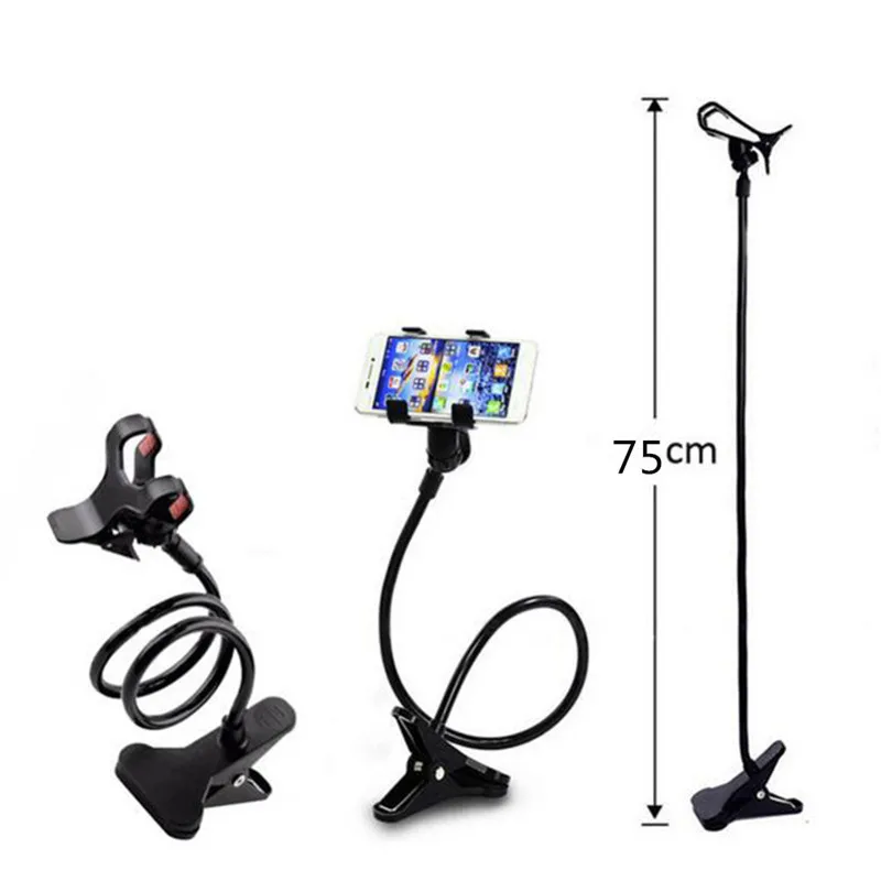 Universal Cell Phone holder Flexible Long Arm lazy Phone Holder Clamp Bed Tablet Car Mount Bracket For iPhone XS X Samsung phone holder mobile phone holder