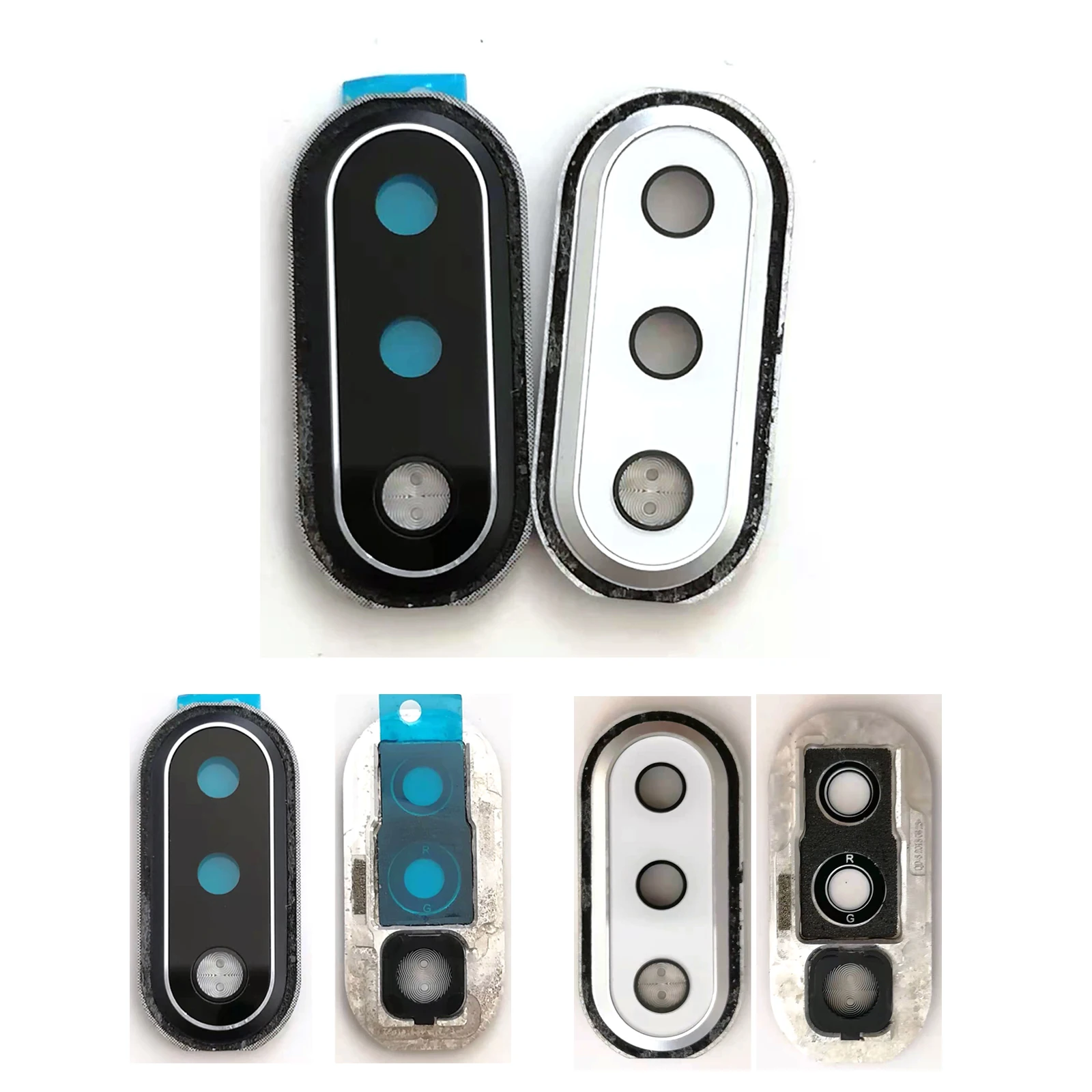 Per Nokia 6.1 Plus X6 Ta-1099 Ta-1116 Ta-1103 Ta-1083 Copriobiettivo Per Fotocamera Posteriore In Vetro