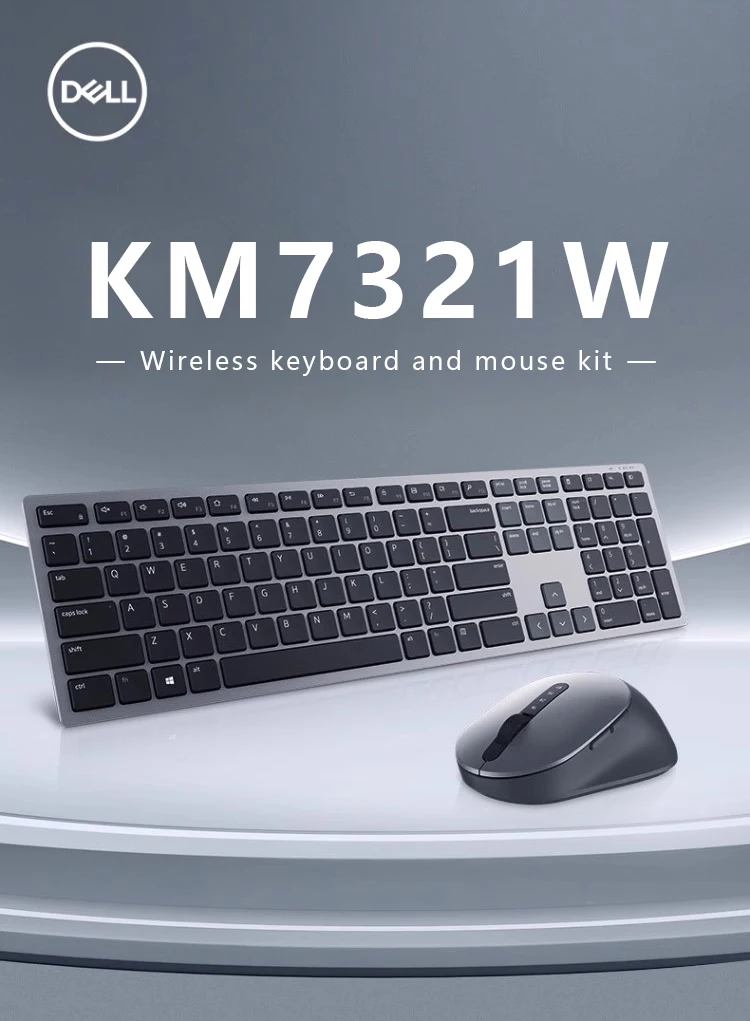Teclado Y Raton Mac Dell KM7321W Premier Multi-Device Wireless