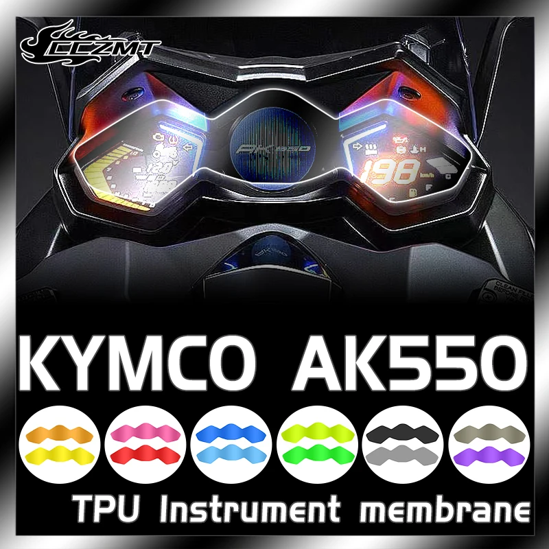 Per Kymco Ak550 Ak 550 Moto Cluster Scratch Protection Film Screen Protector Strumento Cruscotto