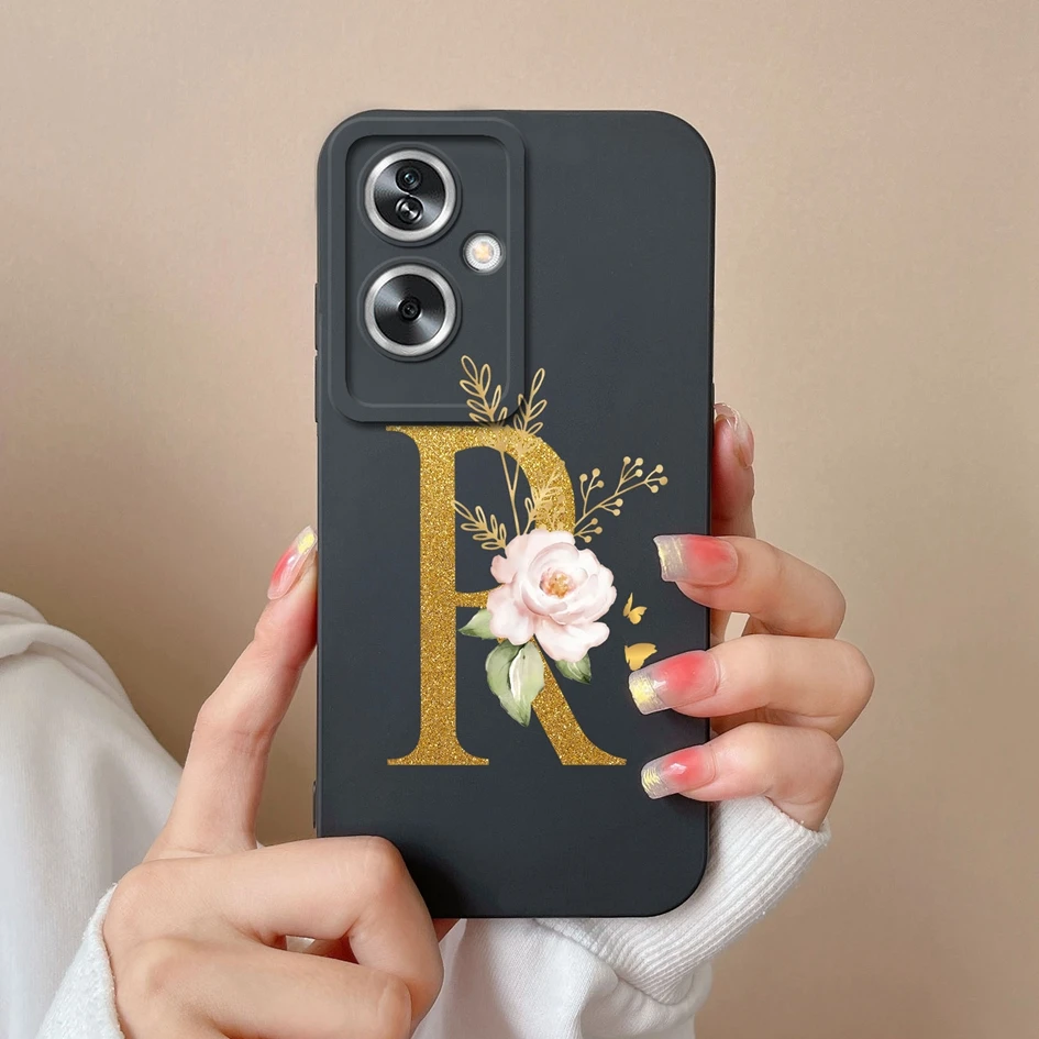 Luxury Liquid Silicone Matte Flower Shockproof Phone Case - Soft Back Cover Housing