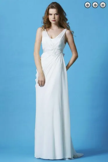 

free shipping dinner 2018 vestido de noiva formales back new fashion white long bridal gown detachable belt bridesmaid dresses