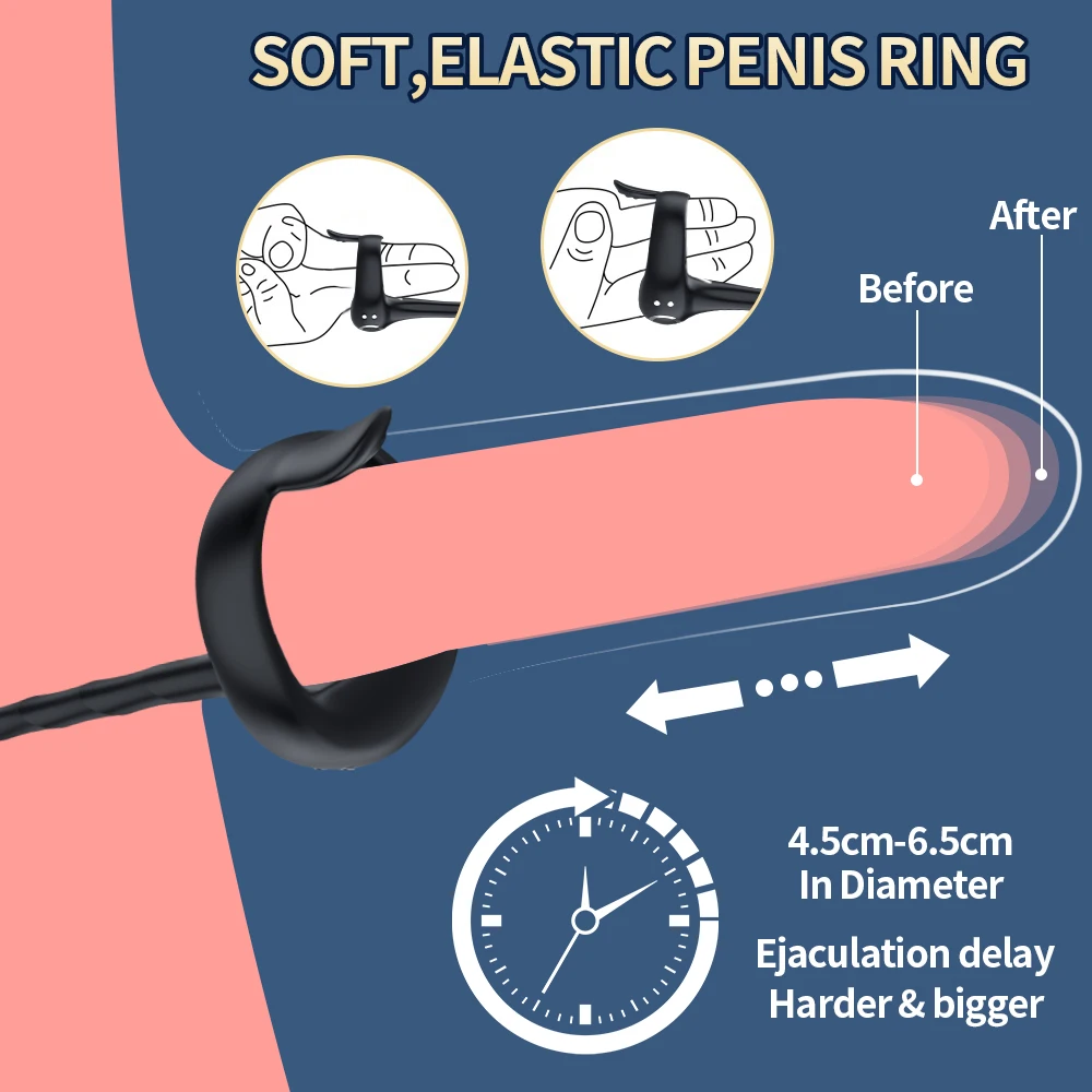 Sexy Toys Cockring for Men Couples APP Control Bluetooth Vibrator Adult goods for Men Masturbator Penis Ring Sexy Accessories Manufacturer Sbb84178a3cca4cc994defc42d0633e306