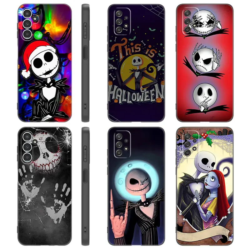 Jack-Skellington-Phone-Case-For-Samsung-A13-A22-A24-A32-A23-A25-A34-A35 ...