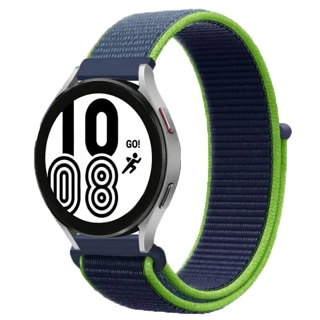 Versatile Nylon Loop Band - 20mm/22mm Adjustable Bracelet Strap