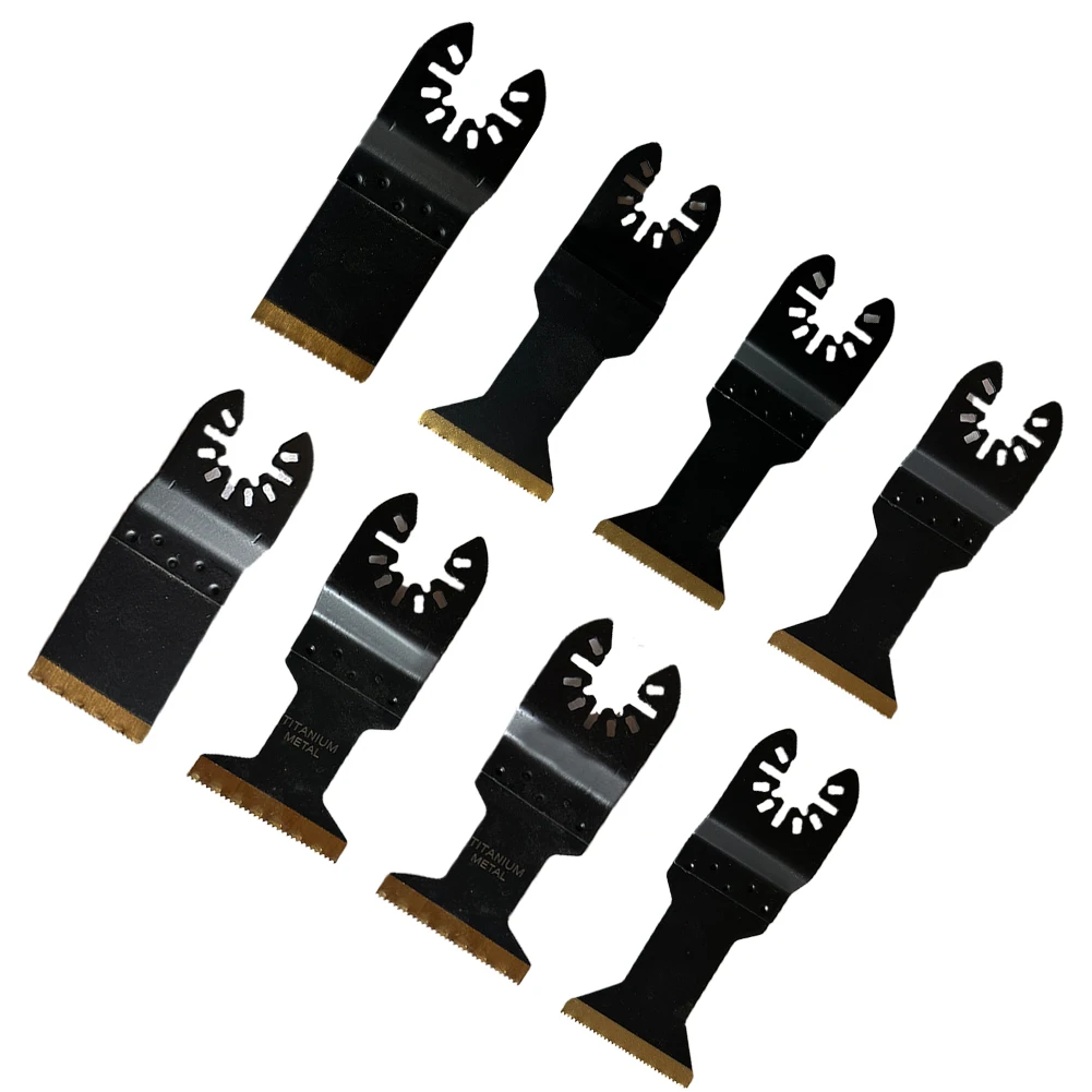 

10Pcs High Speed Steel Oscillating Blades Multitool Oscillating 1-3/8 Inch 1-3/4 Inch Lengthen Saw Blades Tools Accessories