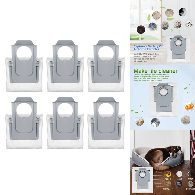 

Dust Bag For Roborock Q Revo Maxv / Roborock P10 Pro Robot Vacuum Cleaner Replacement Parts Dust Garbage Bag