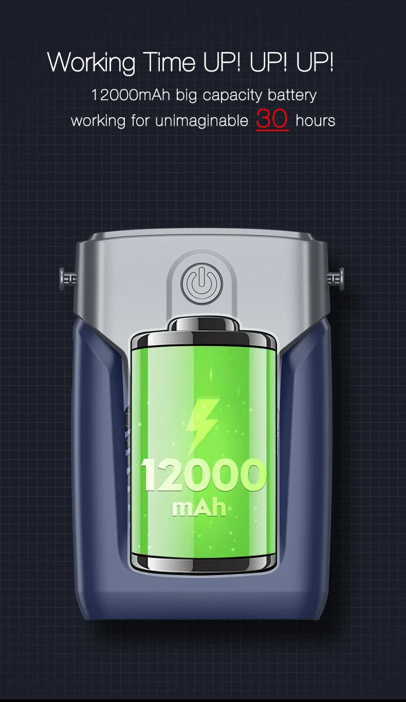 Рисунок 5 - Подвесной зарядный USB-вентилятор на талию