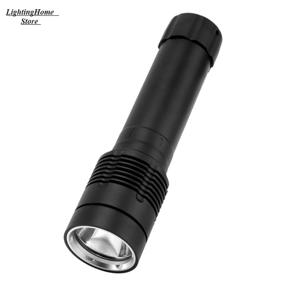 

XM-L2 LED Tactical Flashlight Led Torch Zoom LED Flashlight Waterproof Torch Light Rechargeable Christmas Gift Drop Shipping