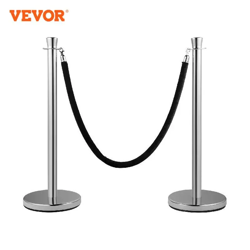 Queue Posts Stand Rope Barrier Velvet Rope Barrier Stand Crowd