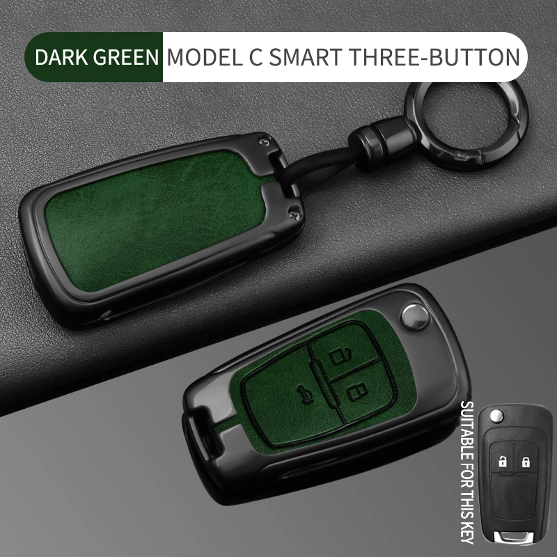 Premium Leather Car Key Cover and Accessory