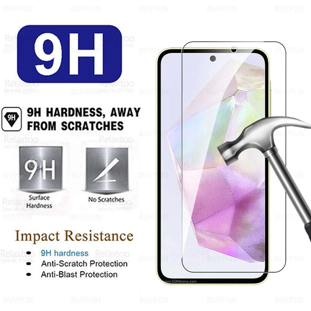 Premium Tempered Glass Screen Protector - 1-4 Pack