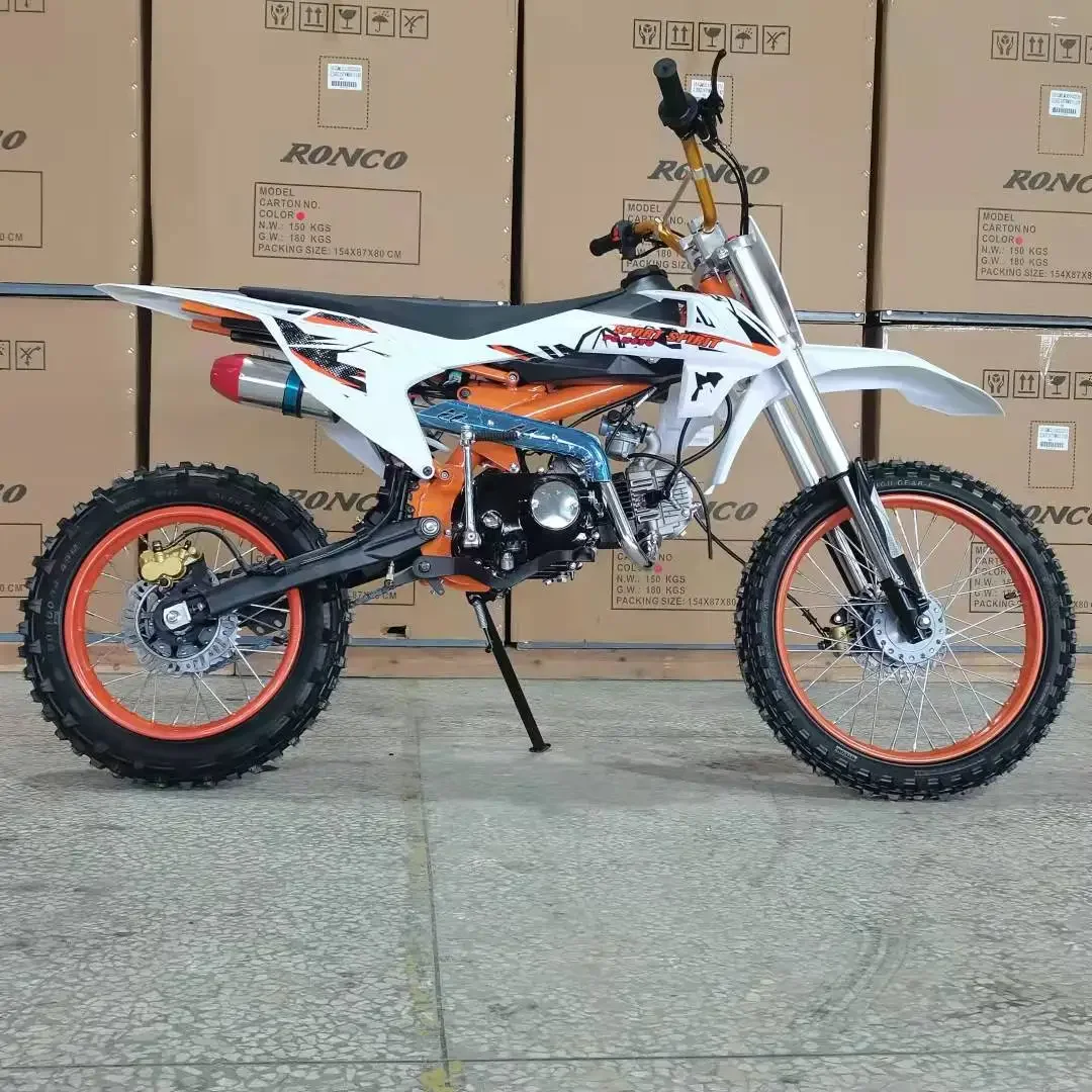 gasoline motorcycles 125cc electric start off road dirt bike adult High-end Gasoline Moto 125cc Dirt Bike 4-Stroke Sport Cross City Motorcycle Off Road Motorcycle Dirty Bike for Adult