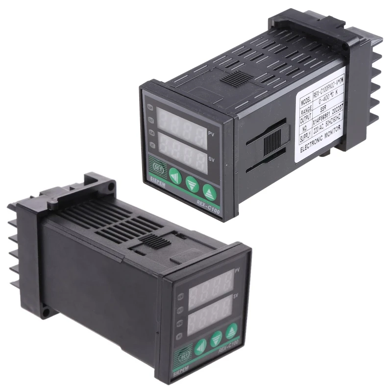 

PID Digital Temperature Controller REX-C100 0 To 400°C K Type Input SSR Output