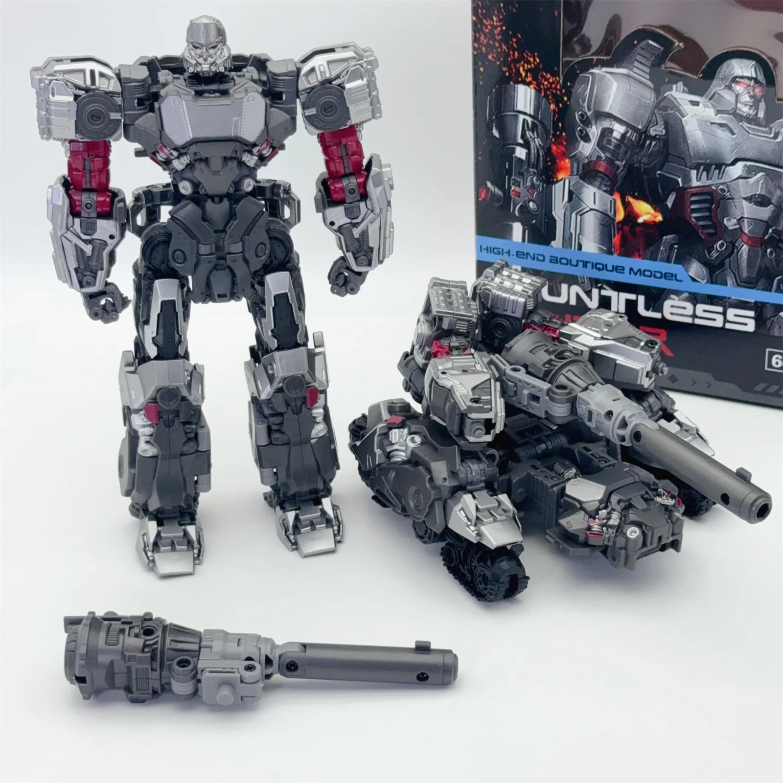 Transformation Toys Dauntless Fighter MX6601 Tank Megatank KO SS109 Action Figure Deformation Robot Alloy Anime Model