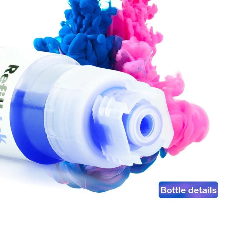 Ink Refill Kit Dye Ink Refill Inkjet Printer Ink Ink Cartridge Refill Kit Ink Refill 1Set/4pcs PFI050 PFI-050 PFI 050 Pigment Ink For Canon TC-20 TC-20M Printer Compatible Bottle Ink Waterproof Colorful Refill Ink