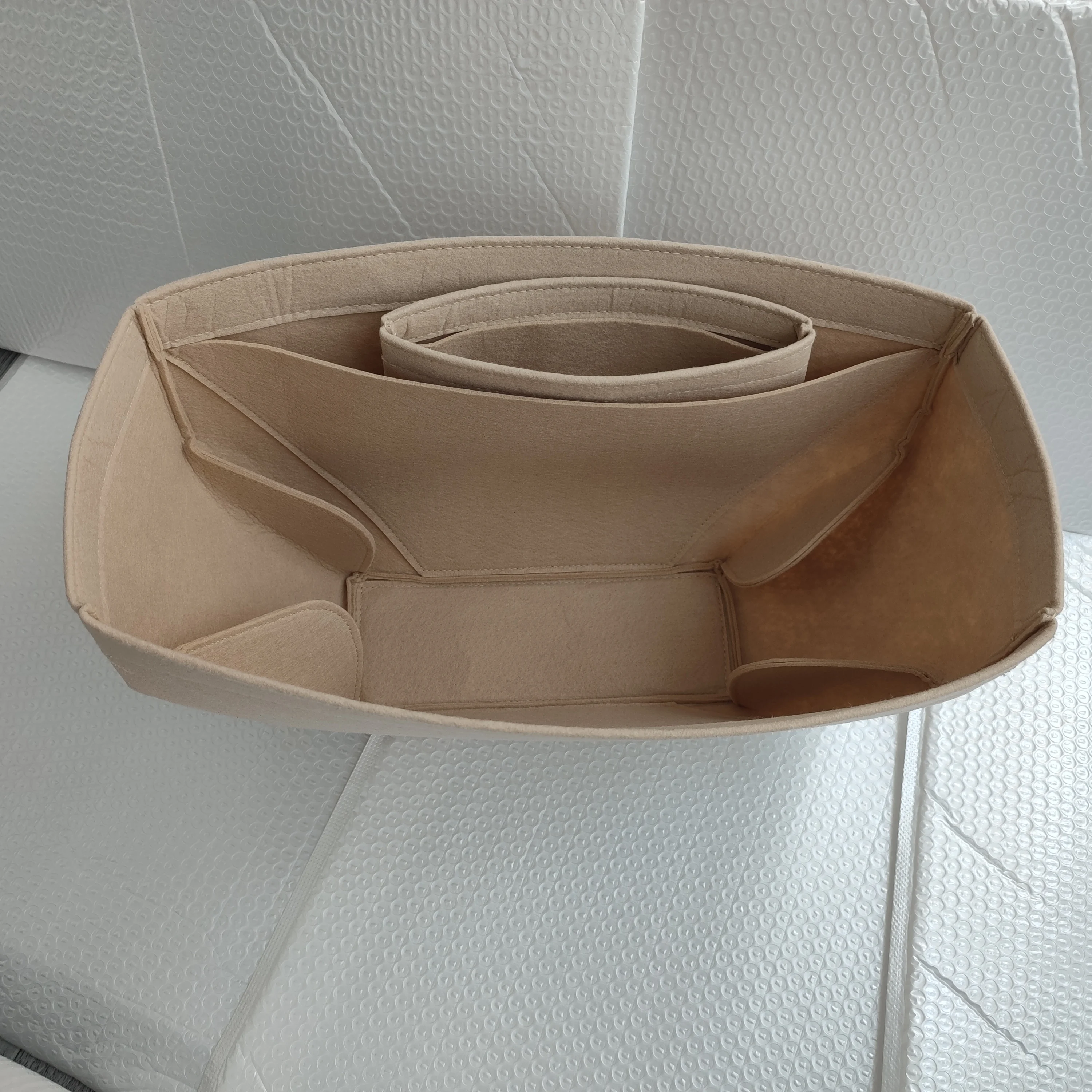 Insert Organizer For Cyme Tote Bag , Lining  Storage Pouch And Organization Inner Liner Purse Fit For Cyme Mini Tote 6
