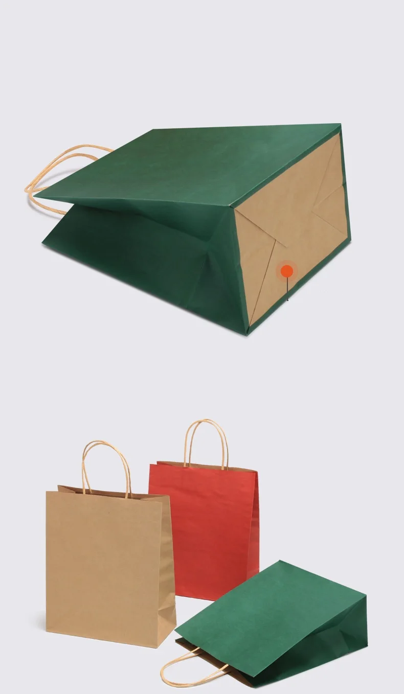 100pcs HDPK 2023 Customized Kraft Paper Bags With Your Own Personal Logo Shopping Gift Paper Bags 7 Sbb852abbf9be4630b57ab0a6869ddba6l