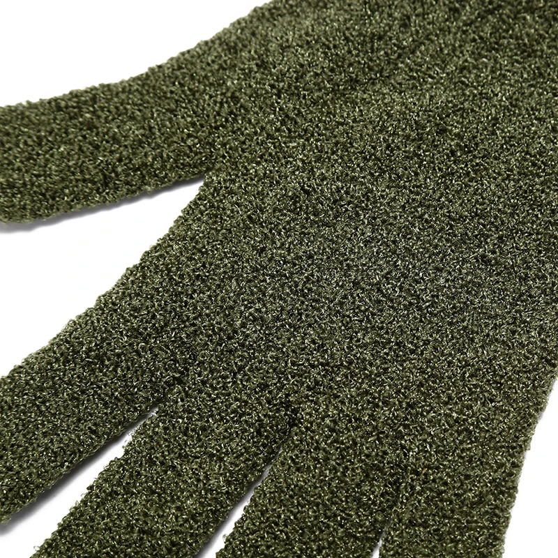 1pc Shower Exfoliating Body Scrub Glove Dead Skin Removal Massage Bath Mitt 5