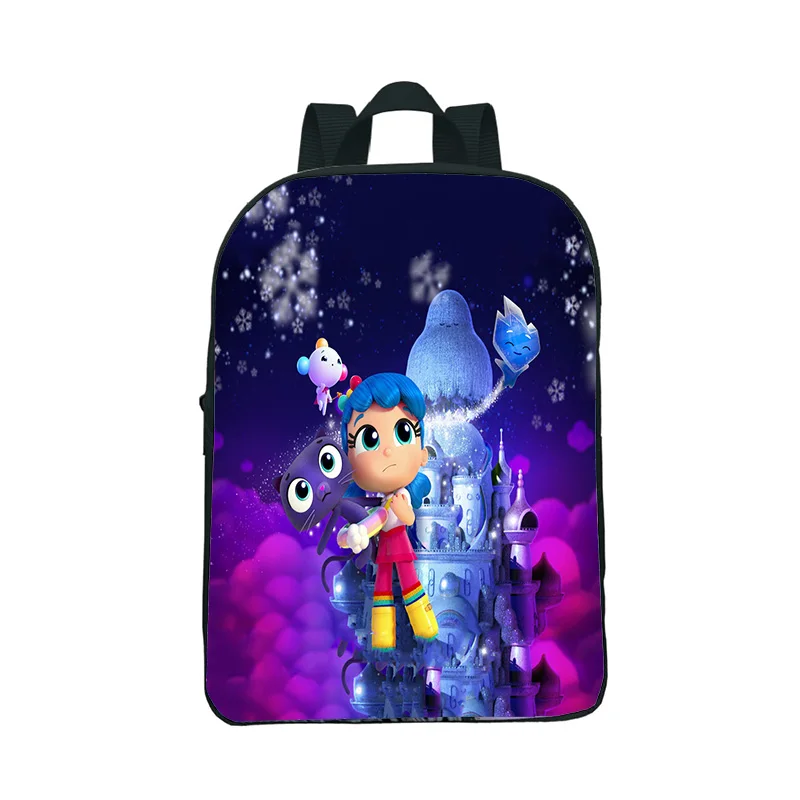 

Рюкзак для детского сада с надписью True and the Rainbow Kingdom, школьные ранцы для семьи с героями мультфильмов, миниатюрные рюкзаки для девочек и мальчиков, Повседневная сумка для книг, 12 дюймов