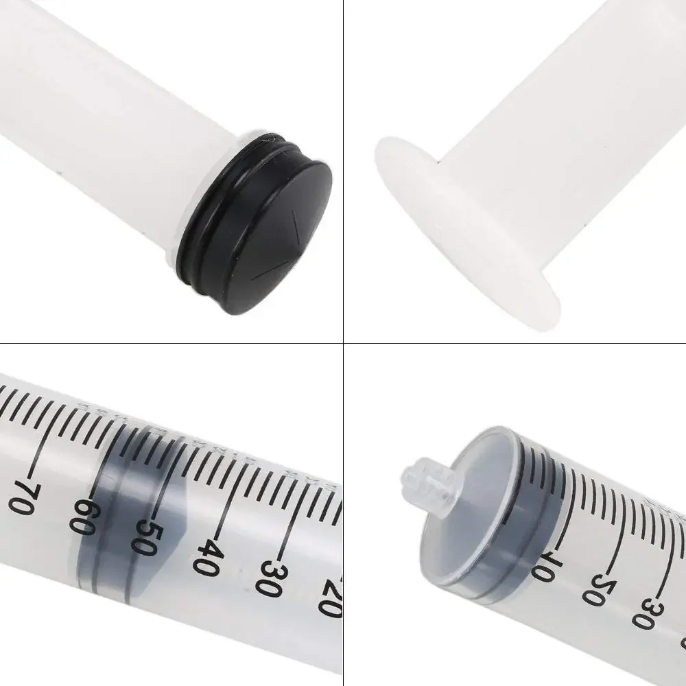500ml Large Syringe with 100cm Tubing Hoses Pet Feeding Tools Dispensing for Enema Plant Refilling Liquid Resin Cake Decoration