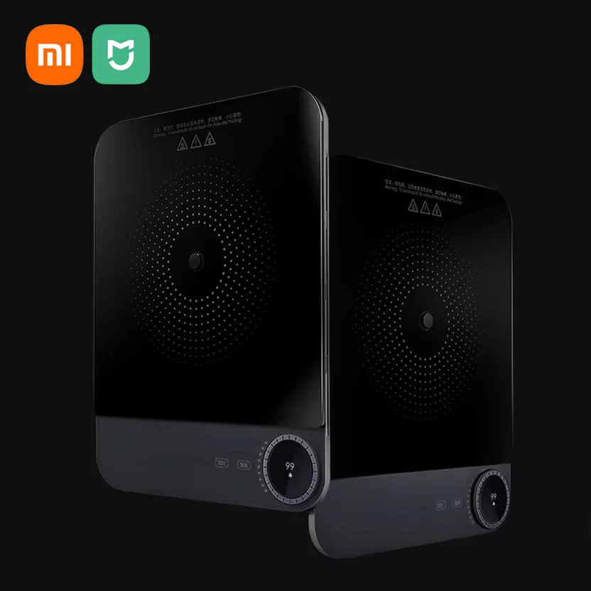 XIAOMI MIJIA Ultra-Thin Induction Cooker 2100w High Power 23mm Slim Body 99 Gears Power Adjustment APP Intelligence Control