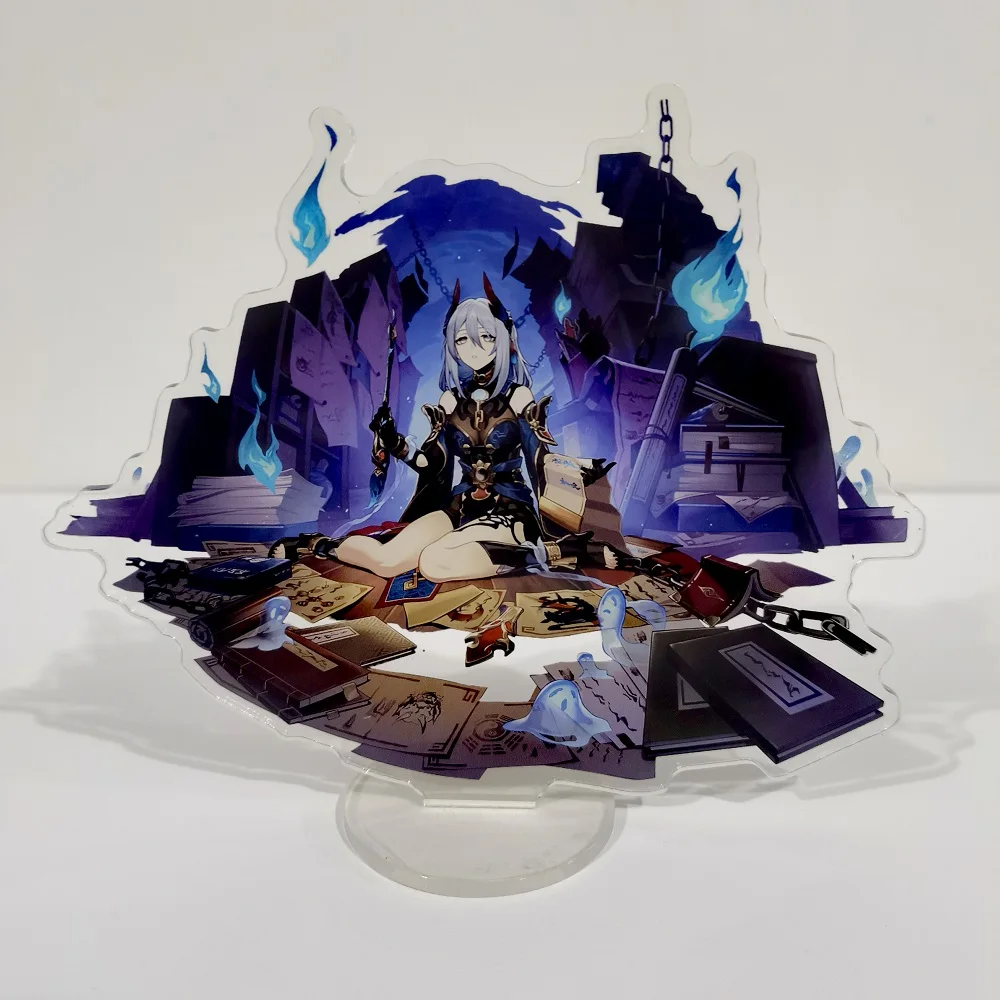 Honkai: Star Rail March 7th Acrylic Stand – Anime Fan Collectible and Cosplay Gift Keychain