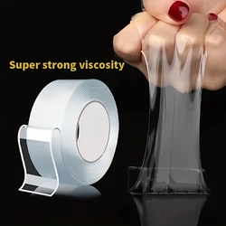 Ultra Strong Traceless Transparent Nano Adhesive Tape - 5M(16.4FT)