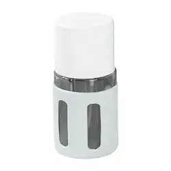 Compact 4 - in - 1 Refillable Spray Bottle Set for Toiletries - Ideal for Travel & Outdoor Adventures (Gray)