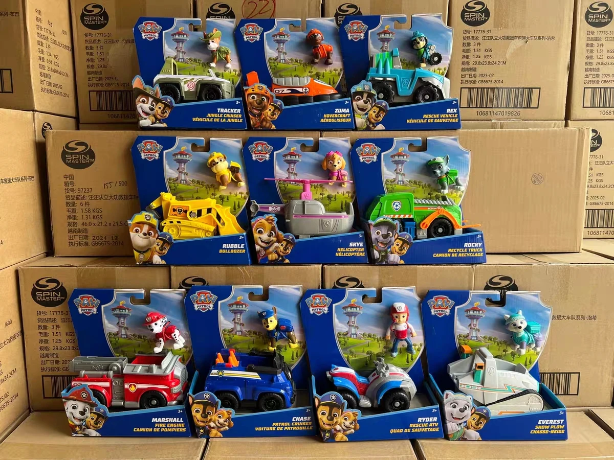 Originalverpackung Paw Patrol Actionfigur 10 Arten Ryder Everest Tracker Chase Rex Skye Rocky Marshall Zuma Rex Puppe Geburtstagsgeschenk – Detail 2