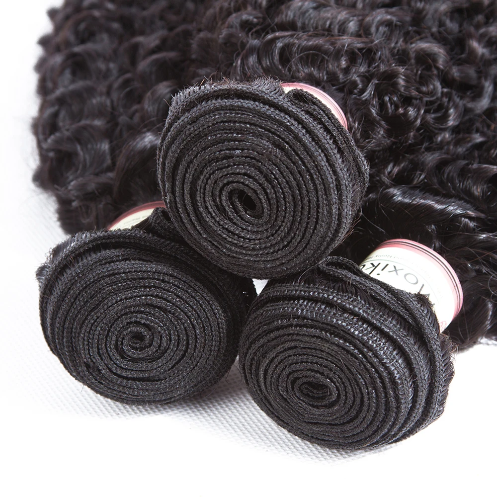 Brazilian Hair Weave Bundles Curly Bundles Remy Human Hair 1pc 3pcs 4pcs Curly 100% Human Extensions