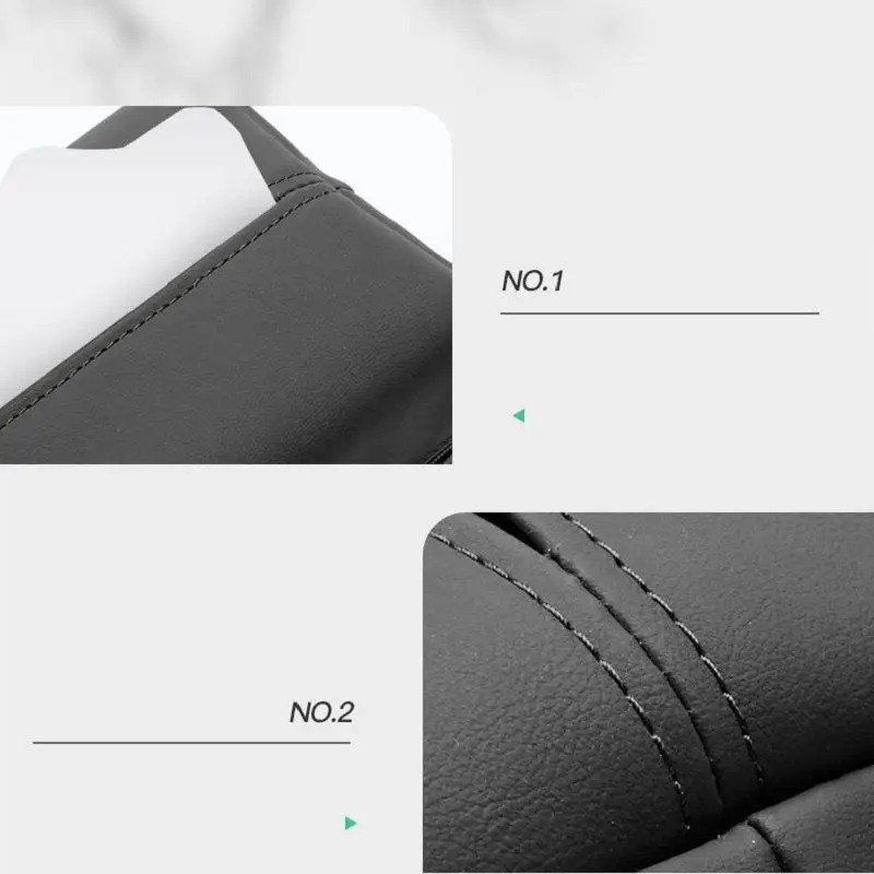 Leather Tissue Box Napkin Holder Car Home Living Room Hotel Storage tissue box,car tissue holder
