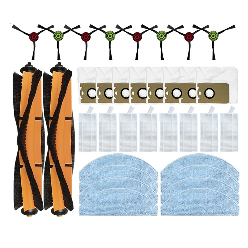 

For Lydsto G2 / G2D Robot Vacuum Replacement Main Side Brush HEPA Filter Mop Pad Dust Bag Spare Parts Accessories