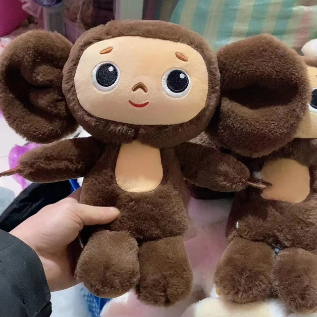 Kawaii Cheburashka Big Ear Monkey Long Plush Toys Russia Anime Doll Baby  Kids Sleep Appease Toys For Children Kids Gifts - AliExpress
