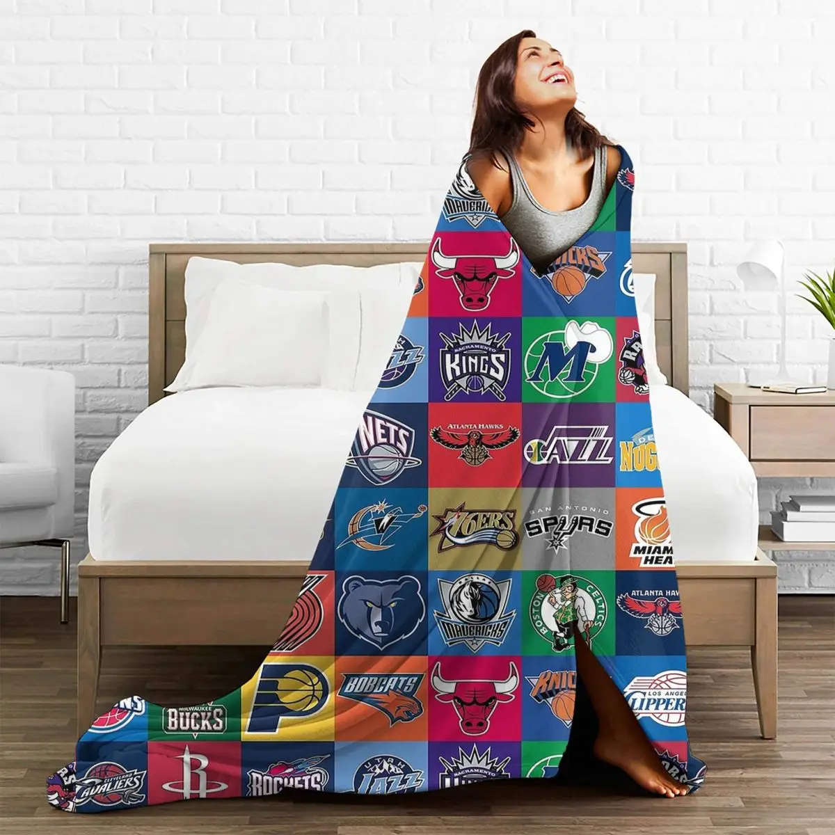 Basketball USA Poste Blankets Flannel Breathable Throw Blankets Sofa Throw Blanket For Couch Bedding Throws Bedspread Quilt 5