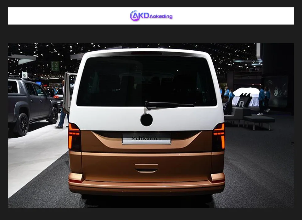 CG Dynamic Animation LED Rear Taillight Fits Volkswagen Multivan T6 2015-2019