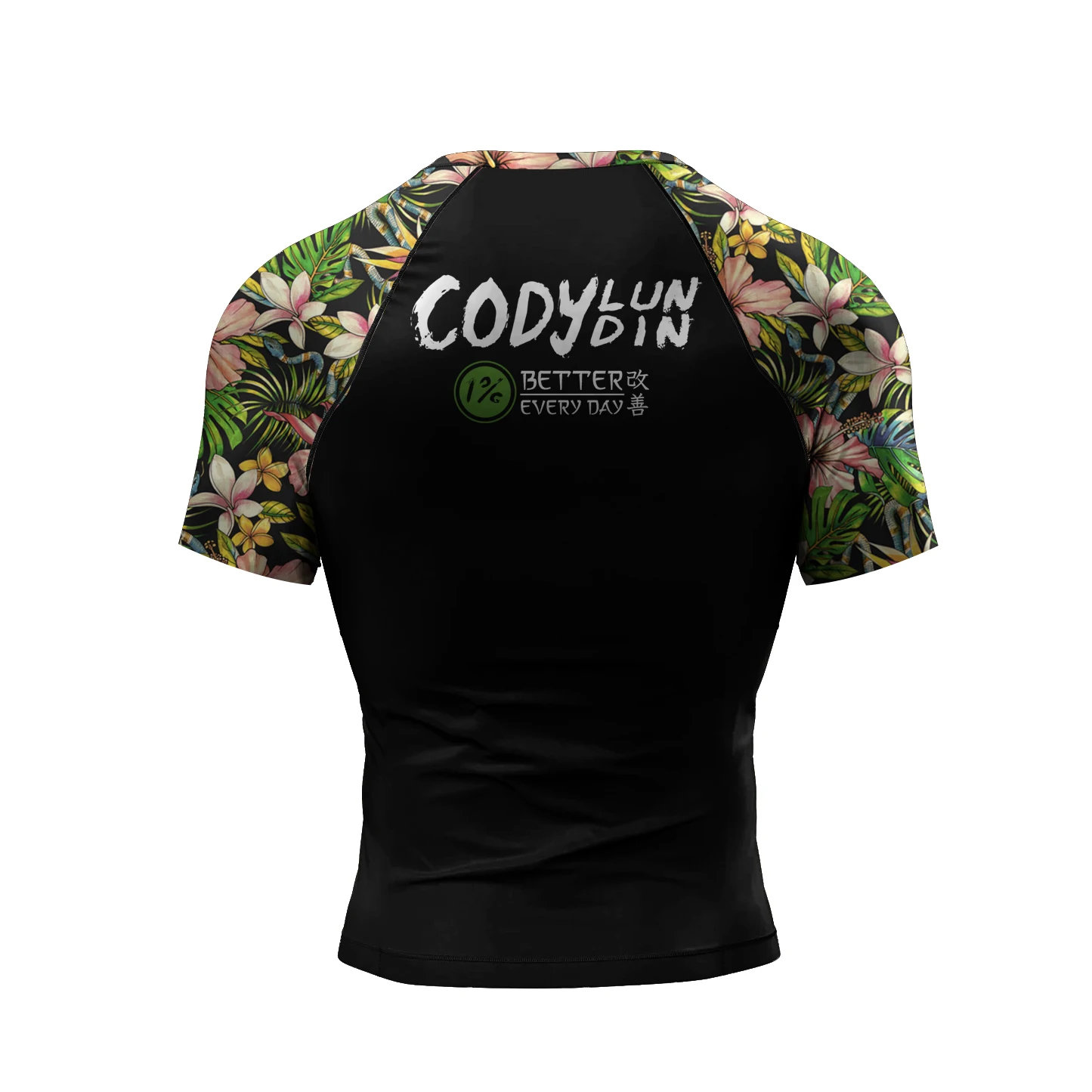 3D MMA sportowe koszulki z krótkim rękawem Bjj sztuki walki Cody Lundin Fitness brazylia Rashguard Muay tajski boks Top