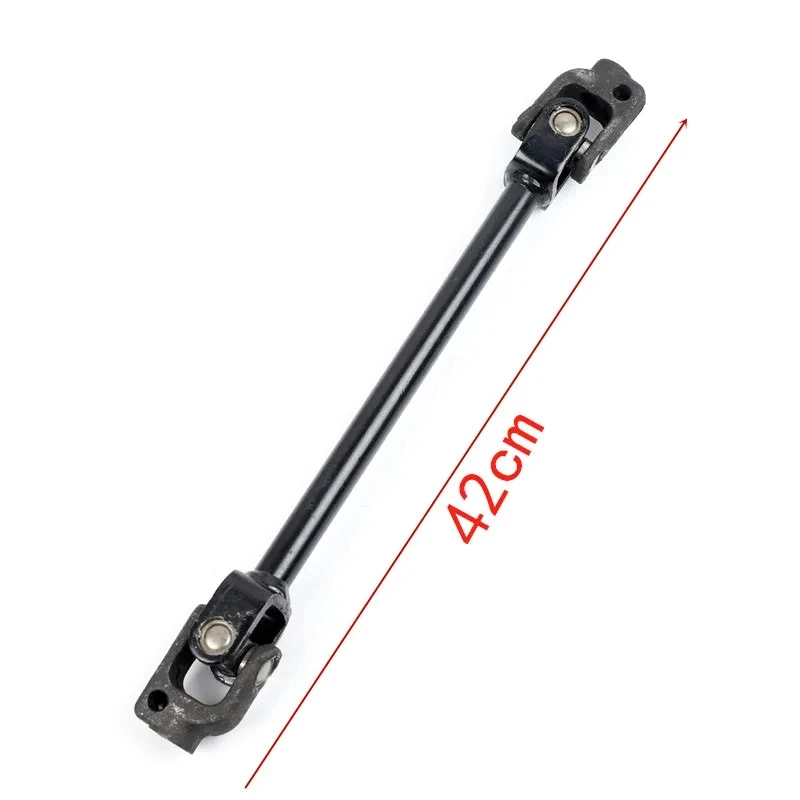 Steering Wheel Set for 110CC Go Kart Karting Tie Rod Rack Adjustable Shaft Steering Knuckle Refires Accessories