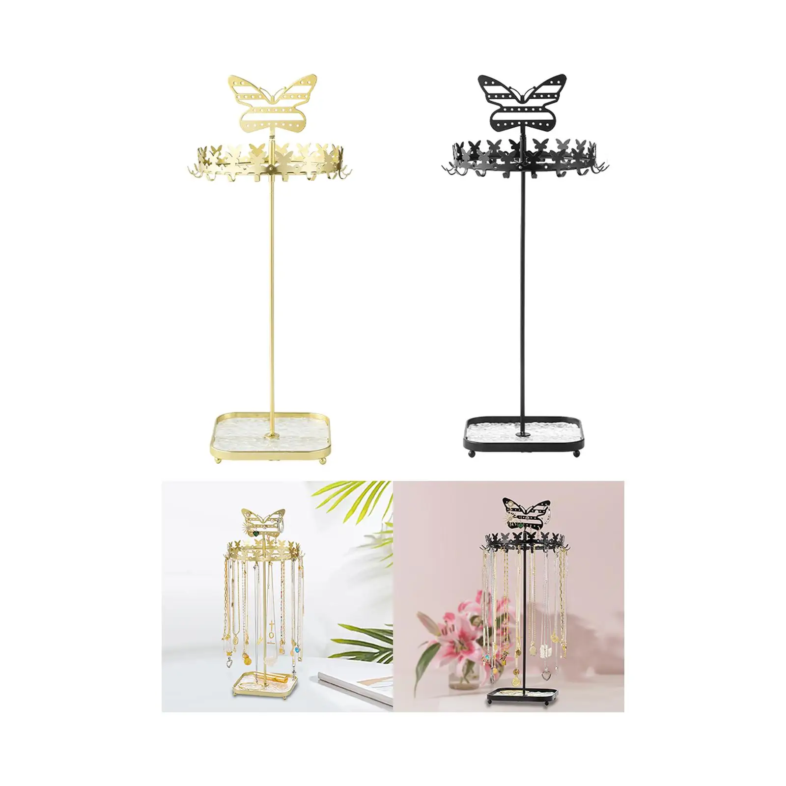 Jewelry Organizer Display Decorative Multifunction Jewelry Holder Necklaces Holder for Rings Bracelets Earrings Necklaces Shops