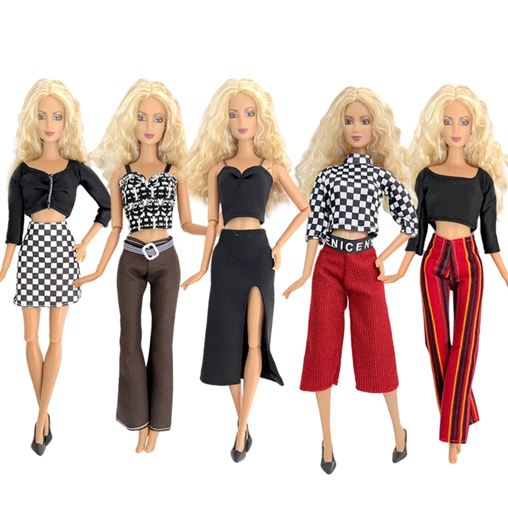 NK Official Fashion Doll Dress 11.5 Inch Doll Clothes Dolls Accessories Mix Style Dollhouse Toys For Girl's 1/6 Doll Gift JJ