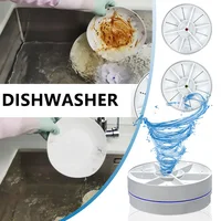 Portable Mini Ultrasonic Dishwasher USB Wireless Fruit Vegetable Dish Washer Electric Kitchen Home Dish Washing Machine Cleaner 1